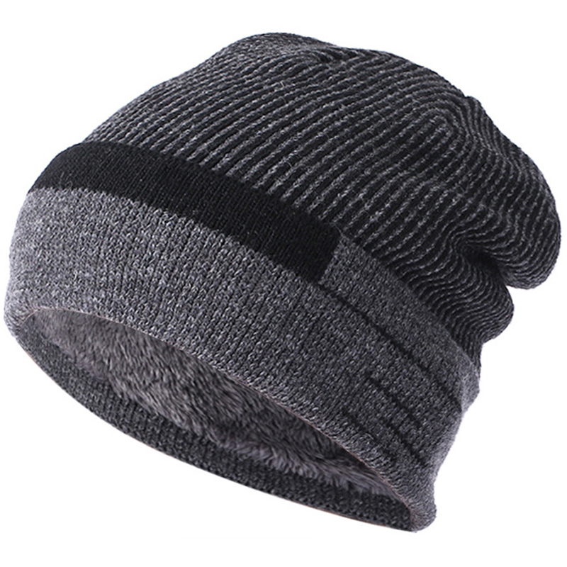 Double Layer Thick Warm Winter Beanie